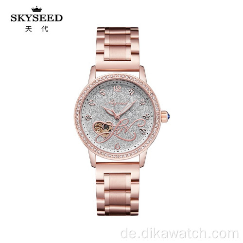 SKYSEED mechanische Uhr Mode Temperament Luxus Damen